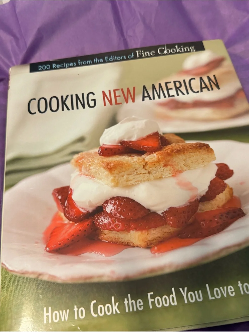 Cooking New American Fine Cooking Hardcover Cookbook 200 Recipes